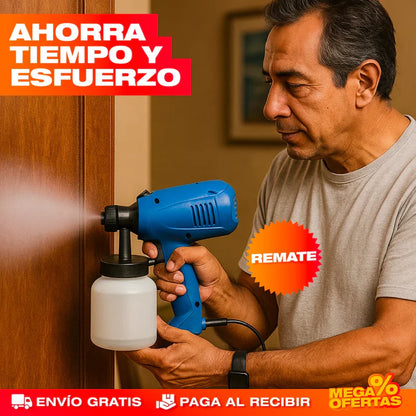 Pulverizadora de Pintura Profesional con Compresor Especializado