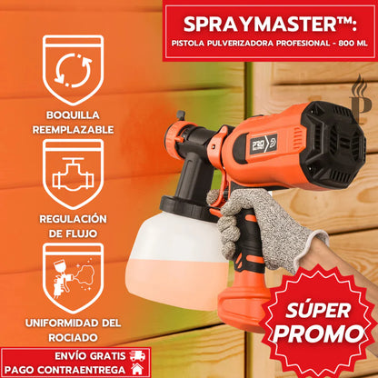 Pulverizadora de Pintura Profesional con Compresor Especializado